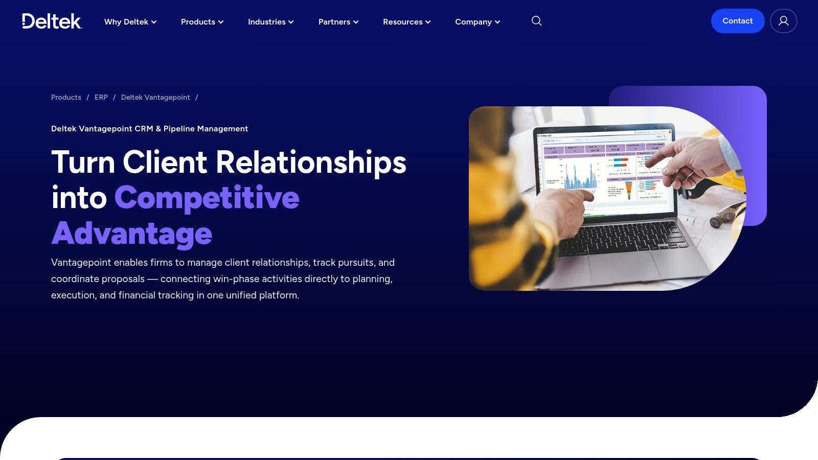 Deltek Vantagepoint CRM