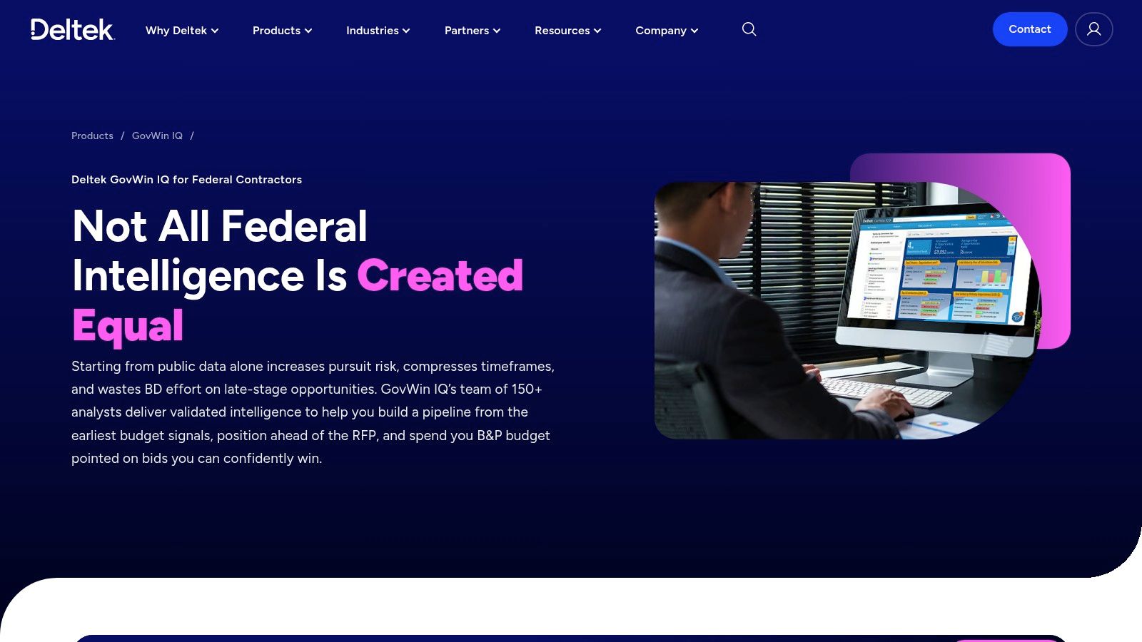 Deltek GovWin IQ