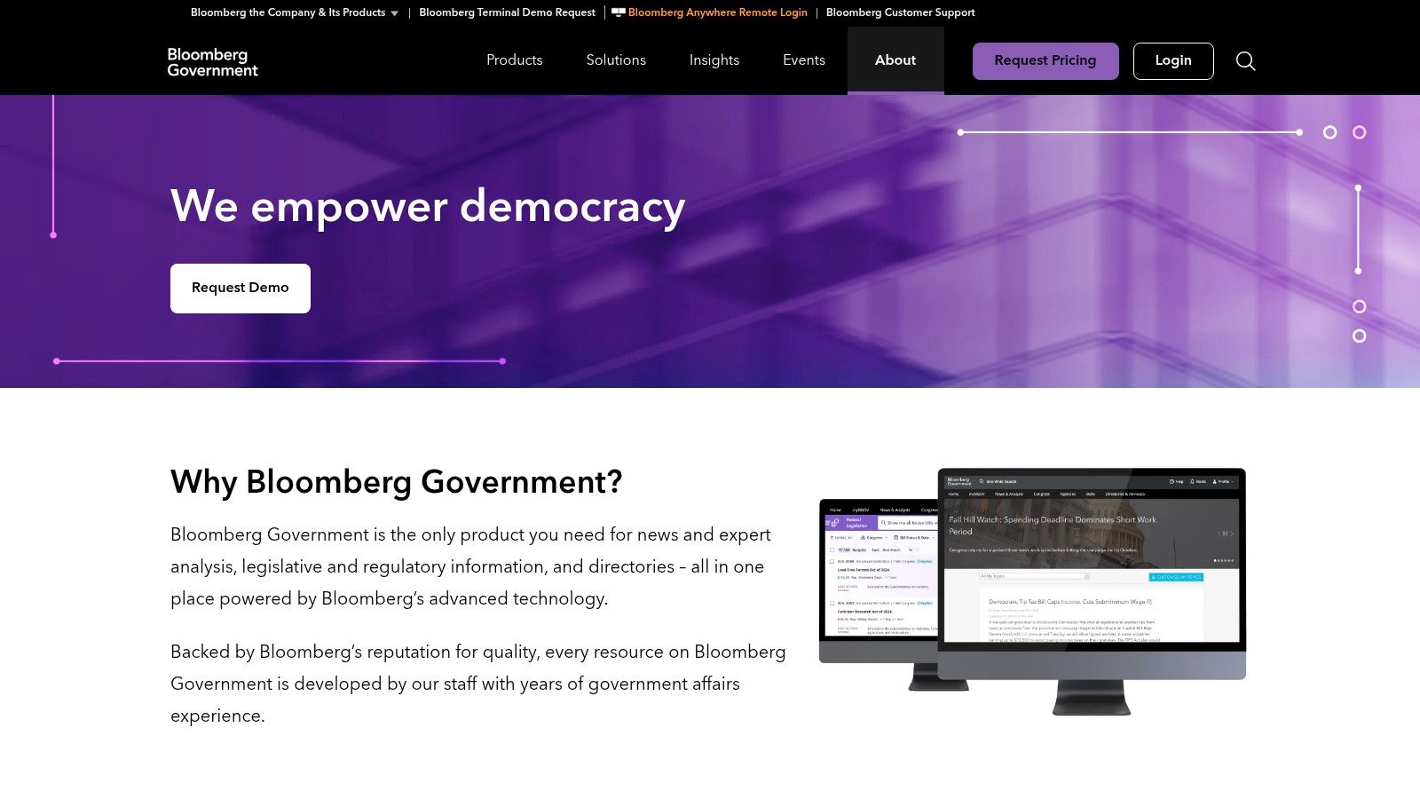 Bloomberg Government (BGOV)