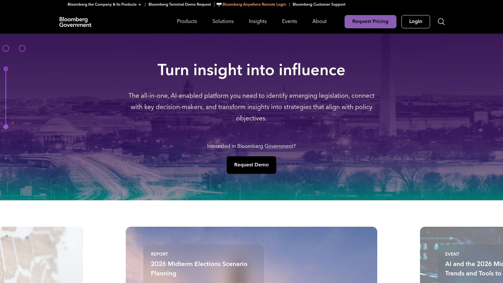Bloomberg Government (BGOV)