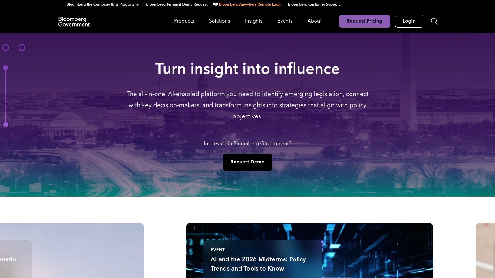 Bloomberg Government (BGOV)