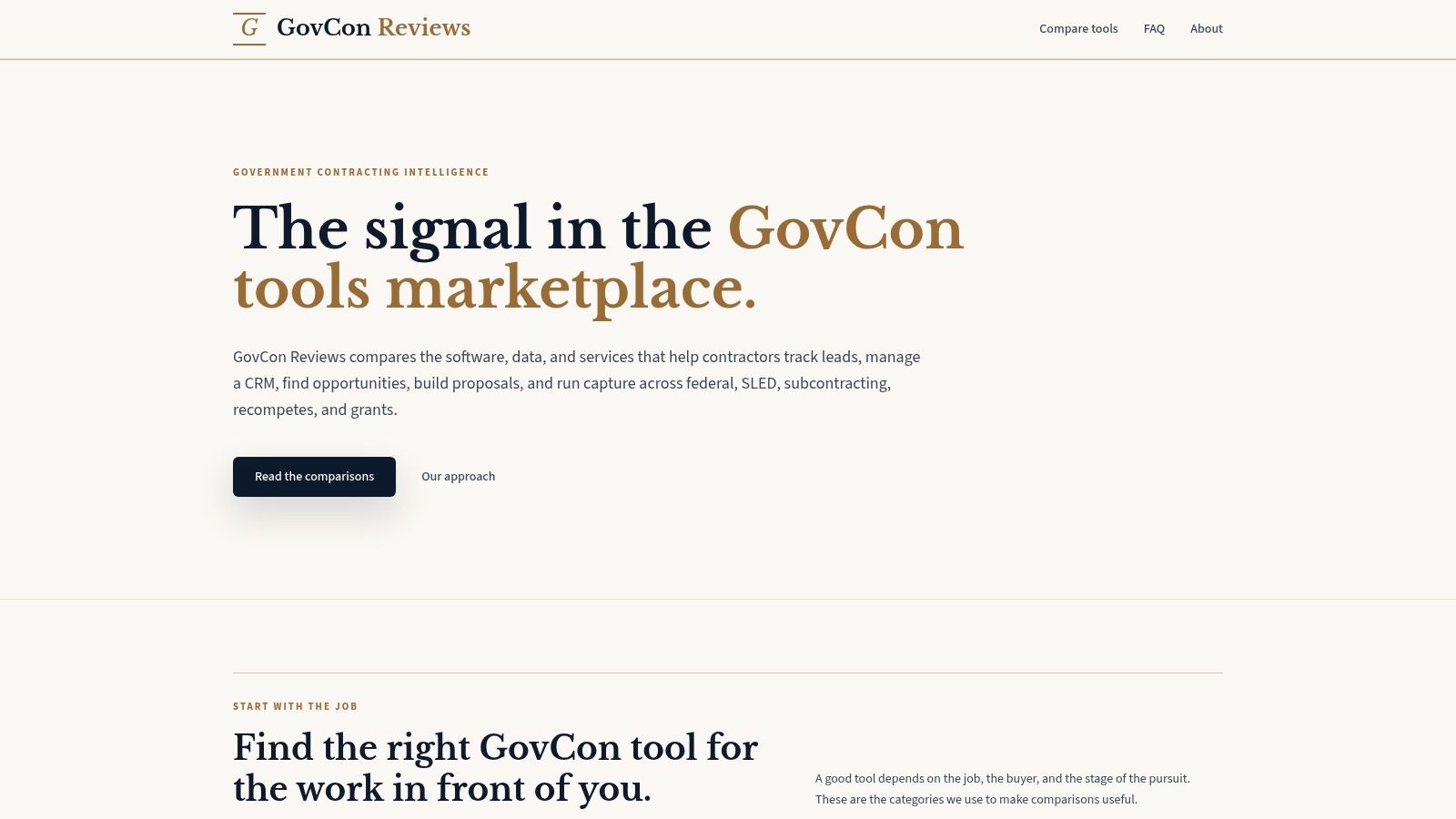 GovCon Reviews