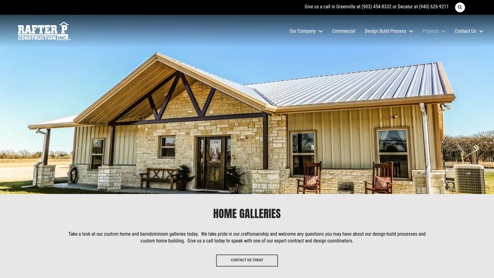 Rafter P Construction barndominium kitchen galleries