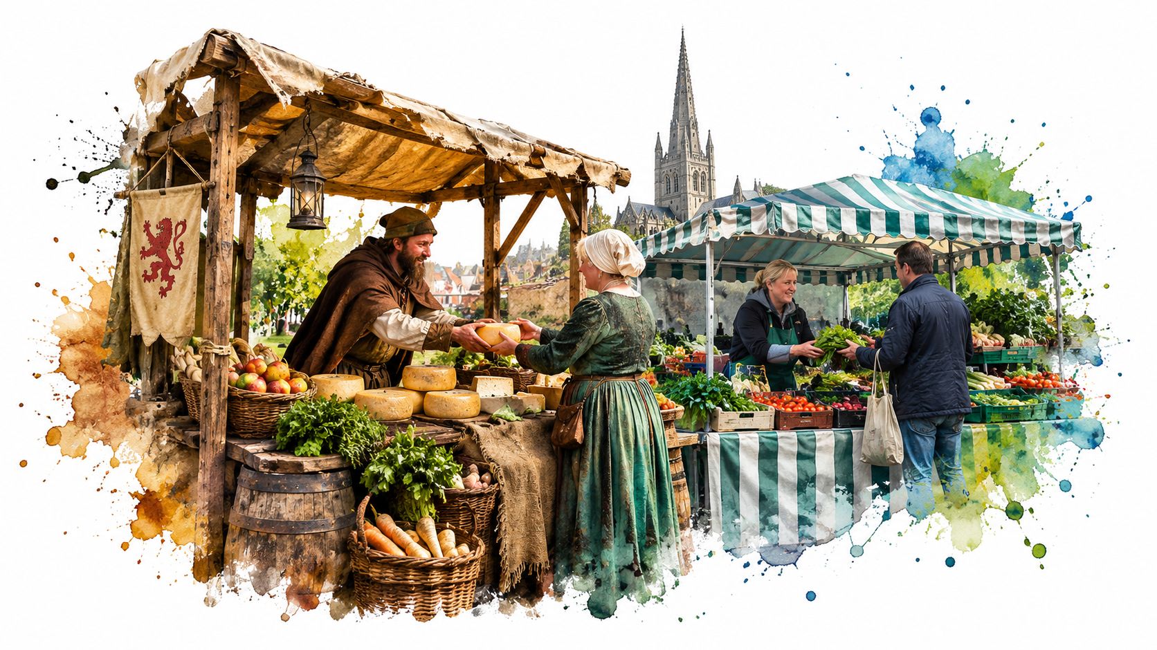 Norwich Market History