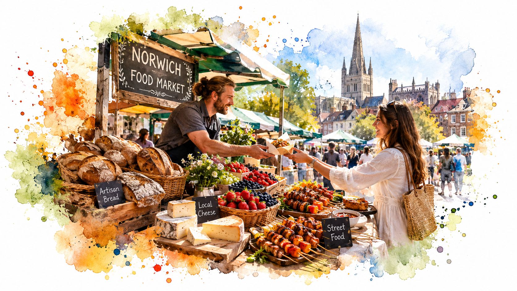 Norwich Market Norfolk