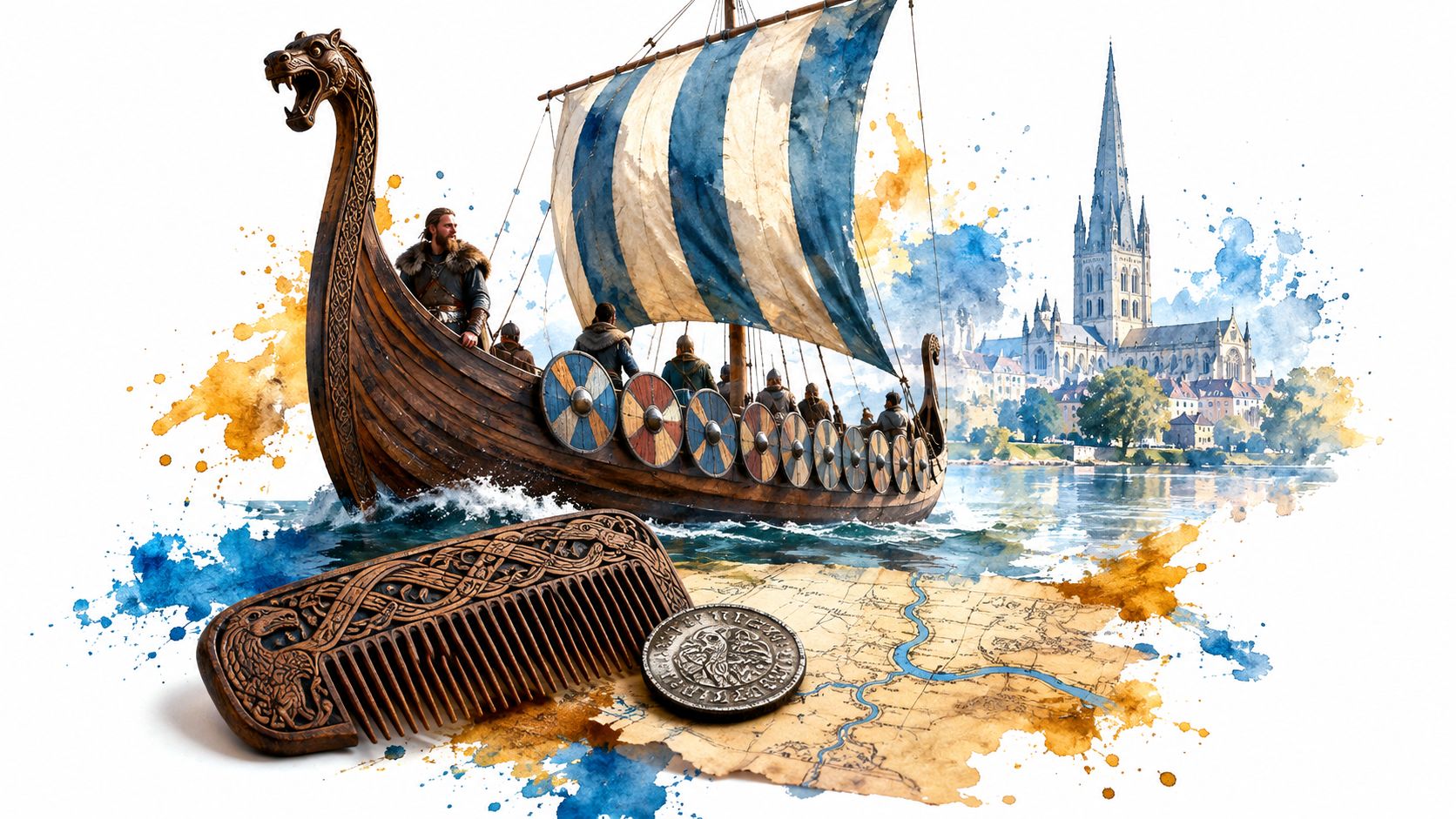 East Anglia Vikings History Sites and Norwich Guide