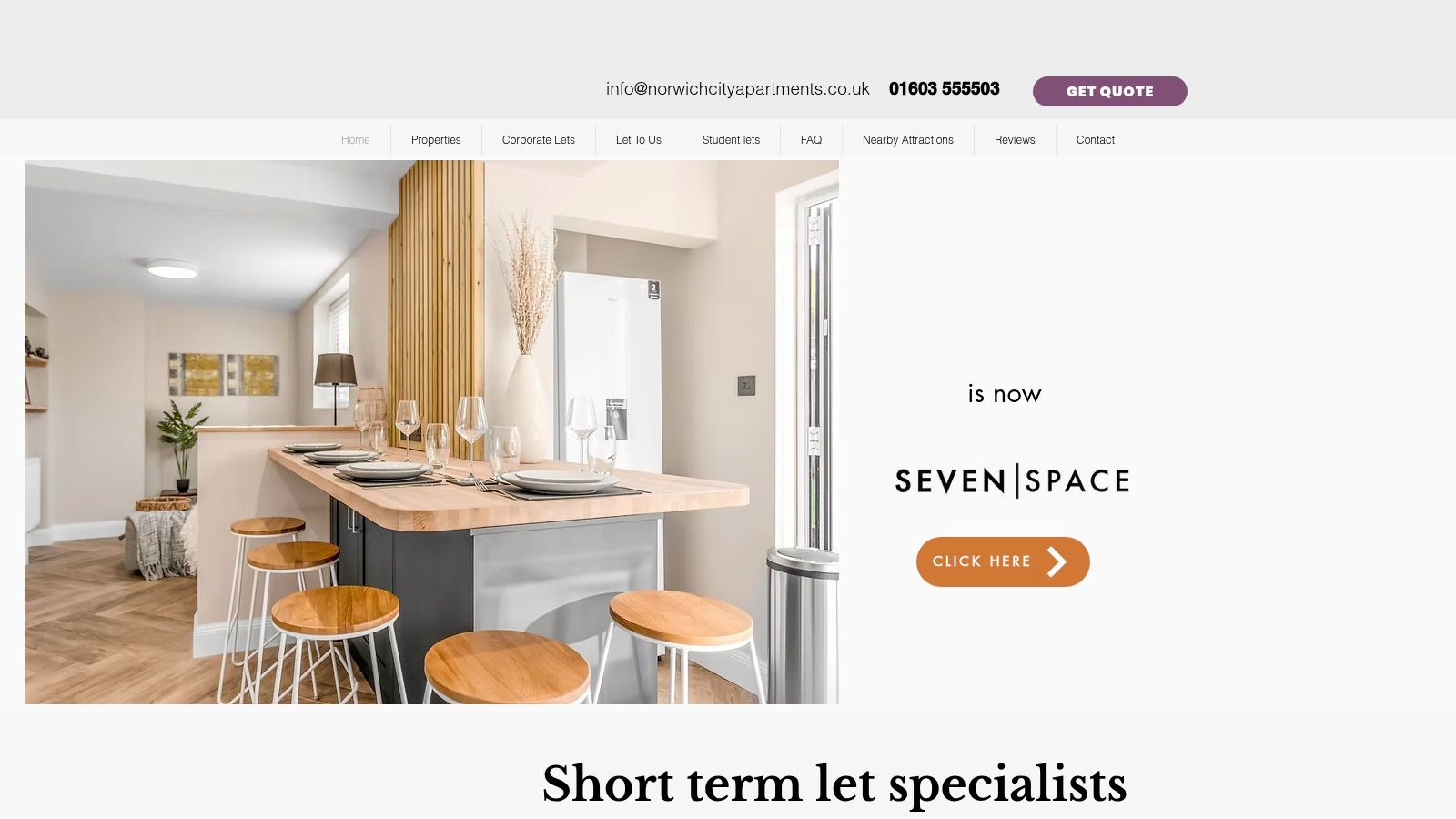 Norwich City Apartments (Norwich Serviced Apartments)