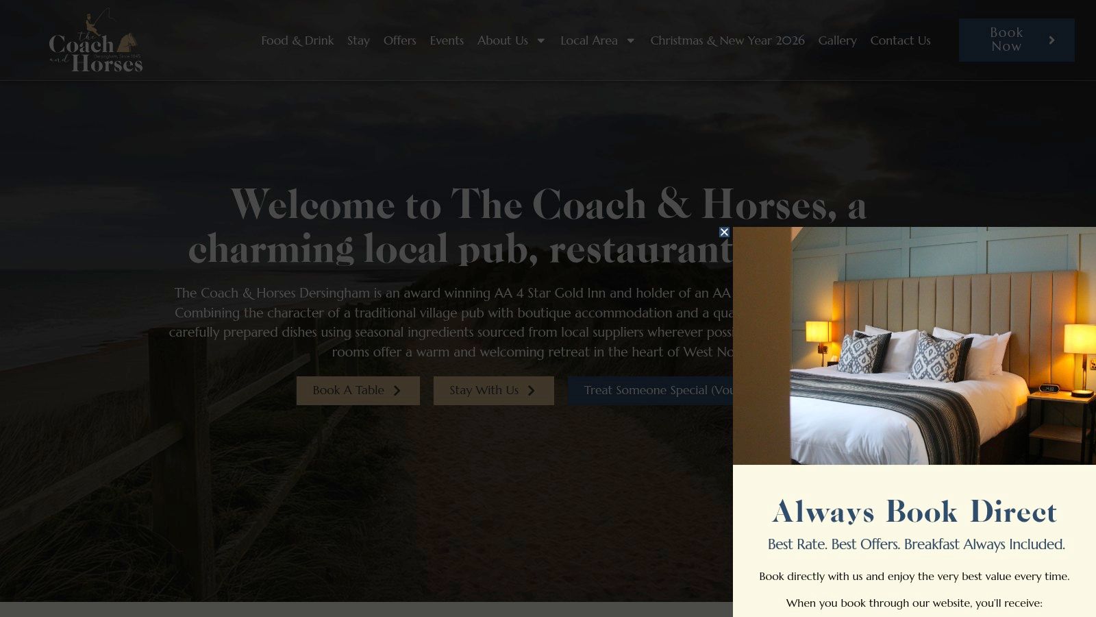 The Coach &amp; Horses, Dersingham