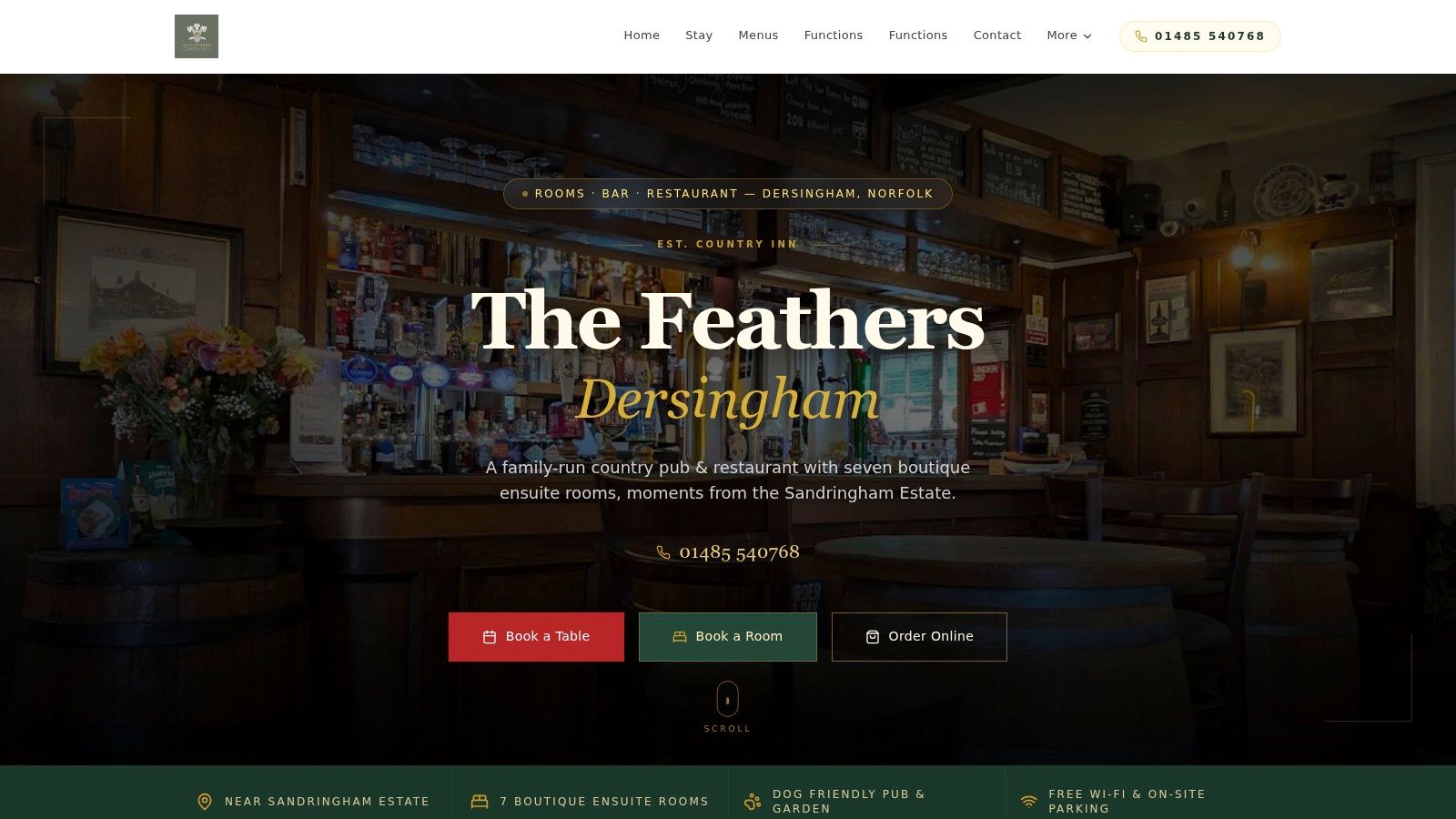 The Feathers, Dersingham