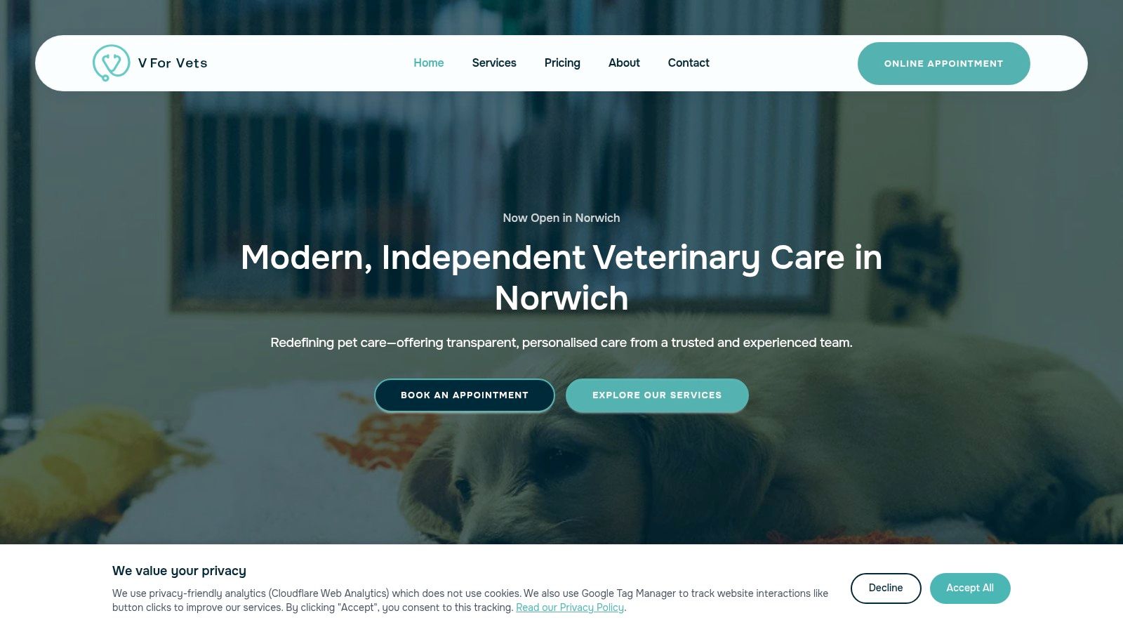 V for Vets (Broadland Business Park / NR7)