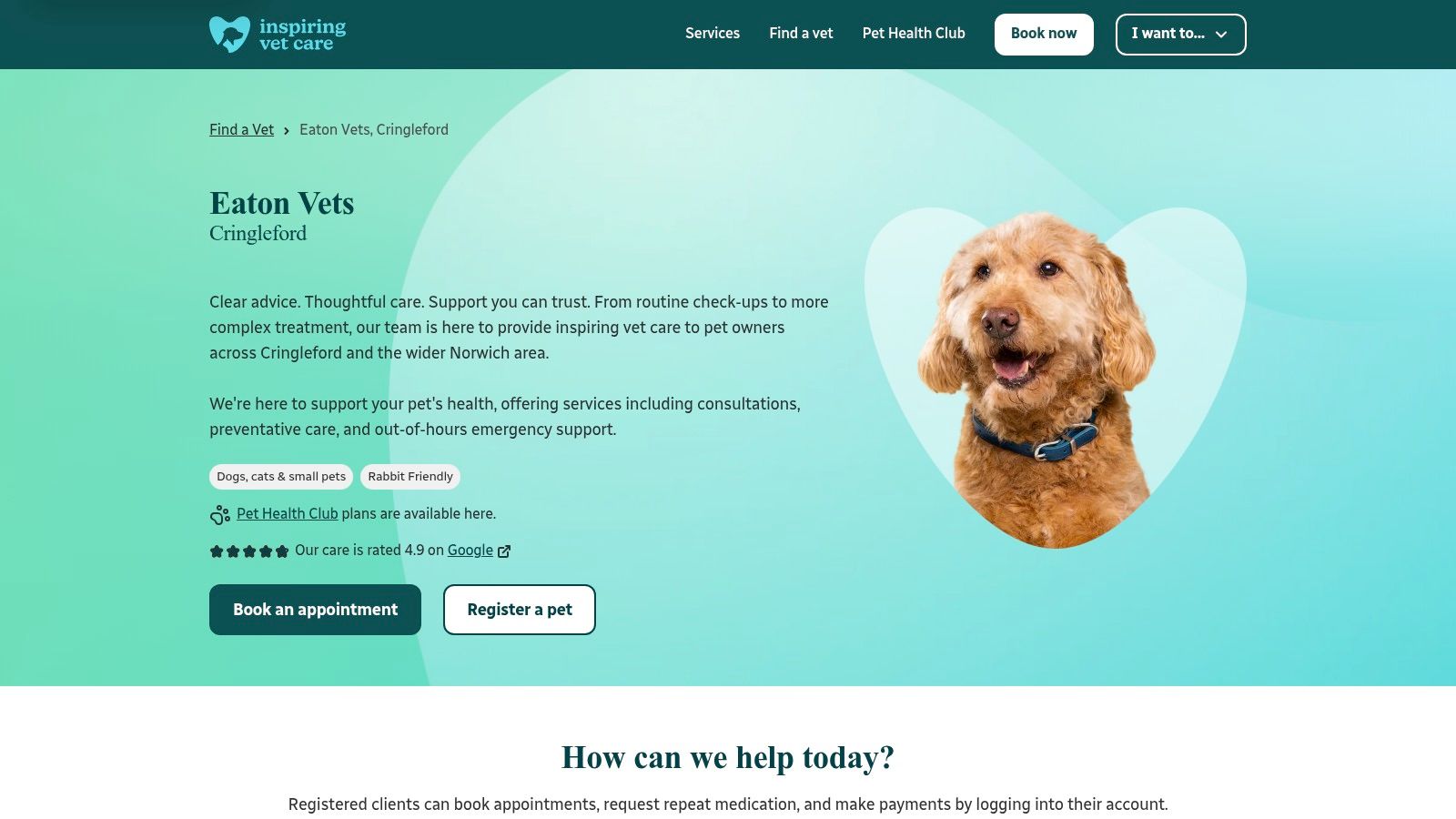 Eaton Veterinary Practice (Cringleford), IVC Evidensia