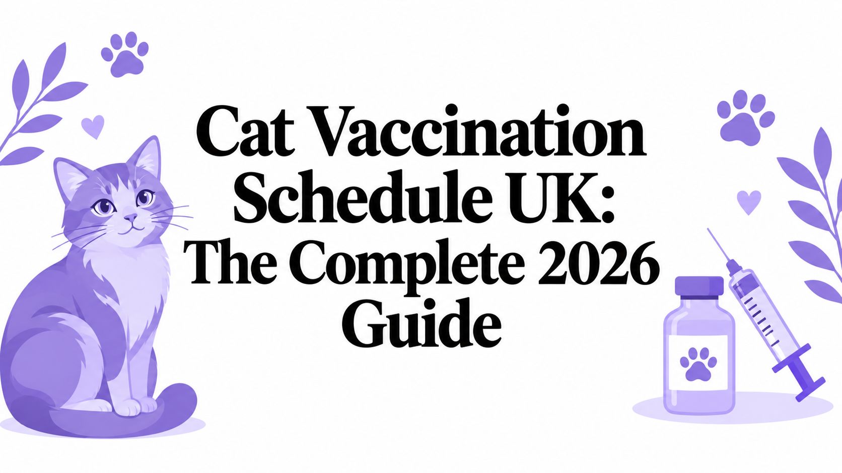 Cat Vaccination Schedule UK: The Complete 2026 Guide | GetPetVet Blog