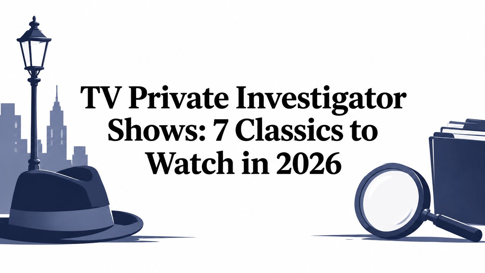 TV Private Investigator Shows: 7 Classics to Watch in 2026