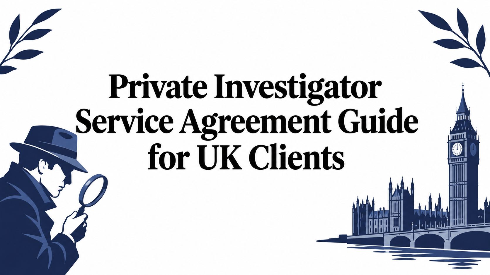 Private Investigator Service Agreement Guide for UK Clients
