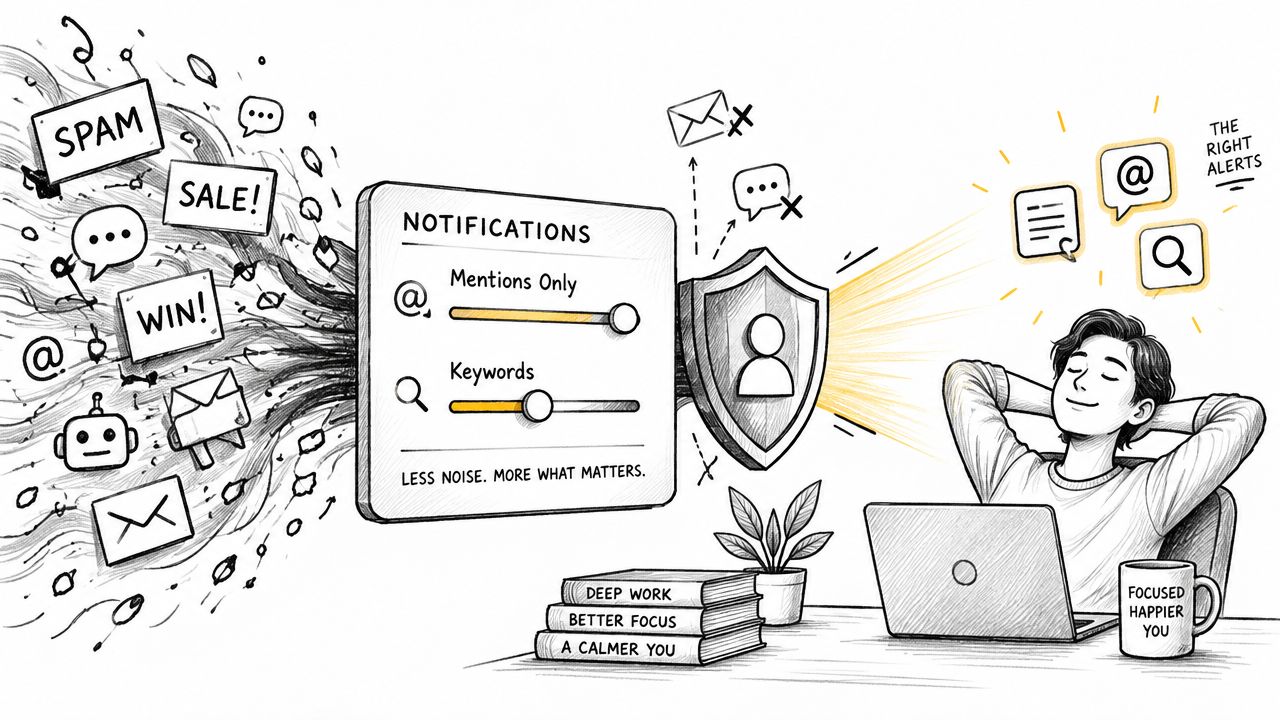 Screenshot from https://slack.com/help/articles/360025175795-Manage-channel-notifications