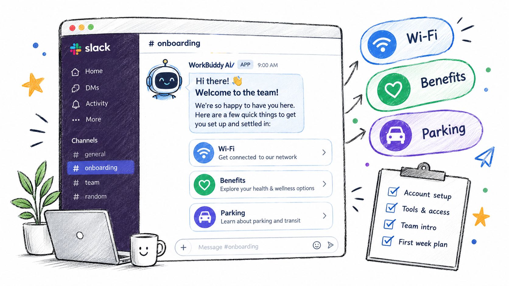 Screenshot from https://cdn.omev.ai/slack-onboarding-templates.png