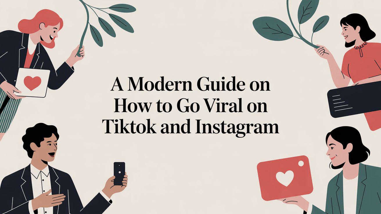 A Modern Guide on How to Go Viral on TikTok and Instagram | Trendy Blog