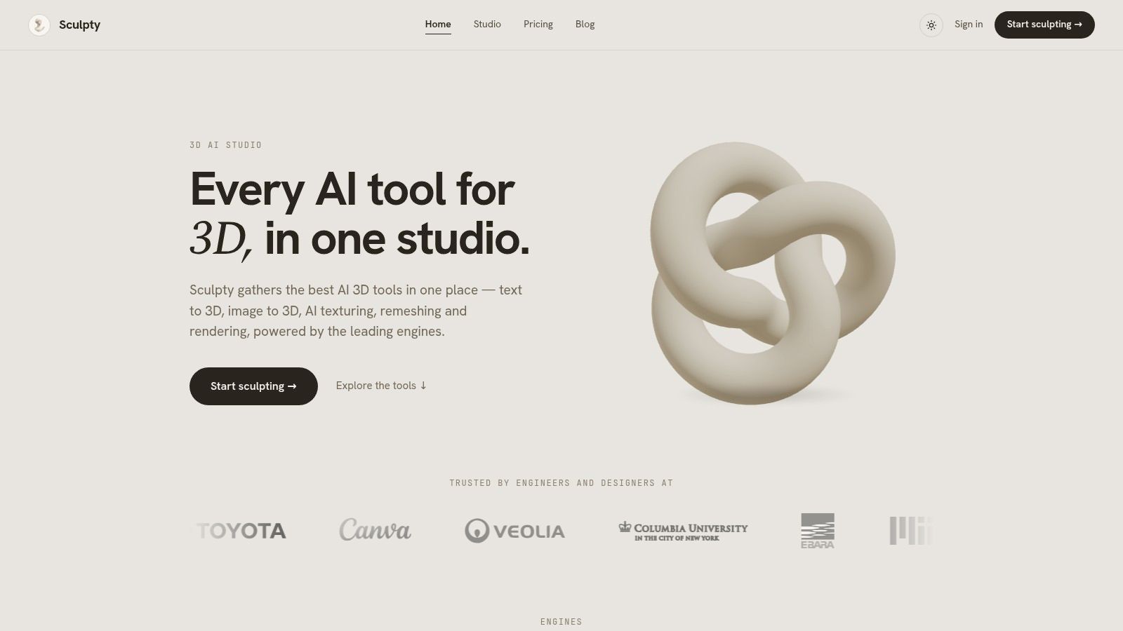 Screenshot from https://sculpty.ai