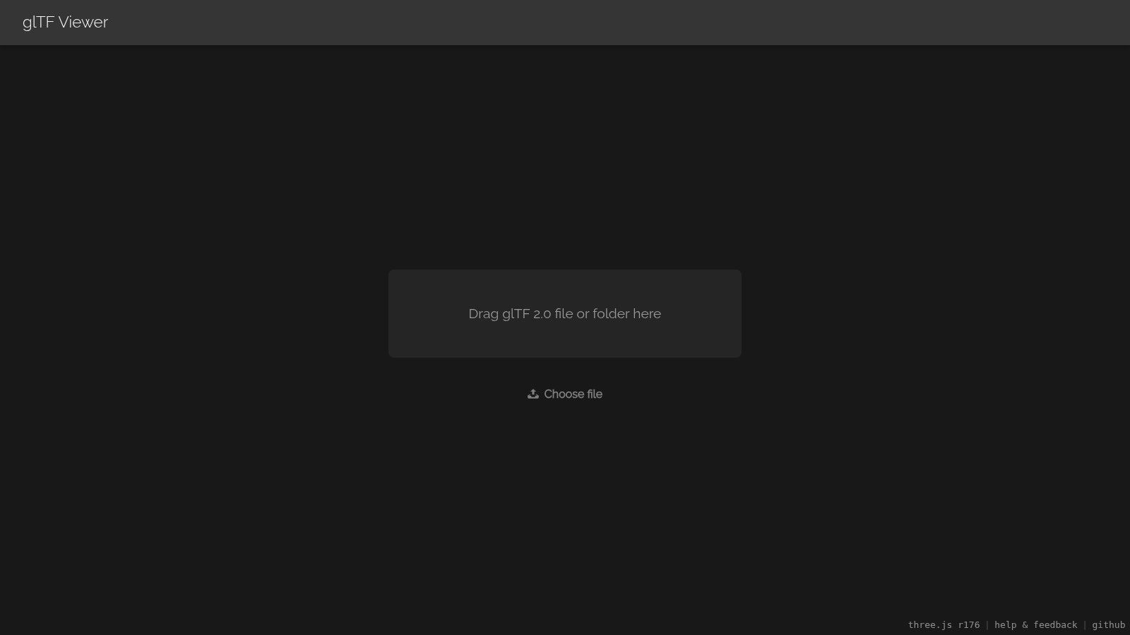 Don McCurdy's glTF Viewer