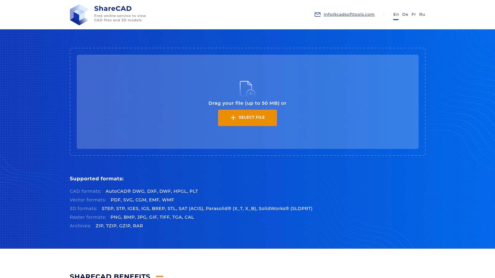 ShareCAD Online Viewer (by CADSoftTools)