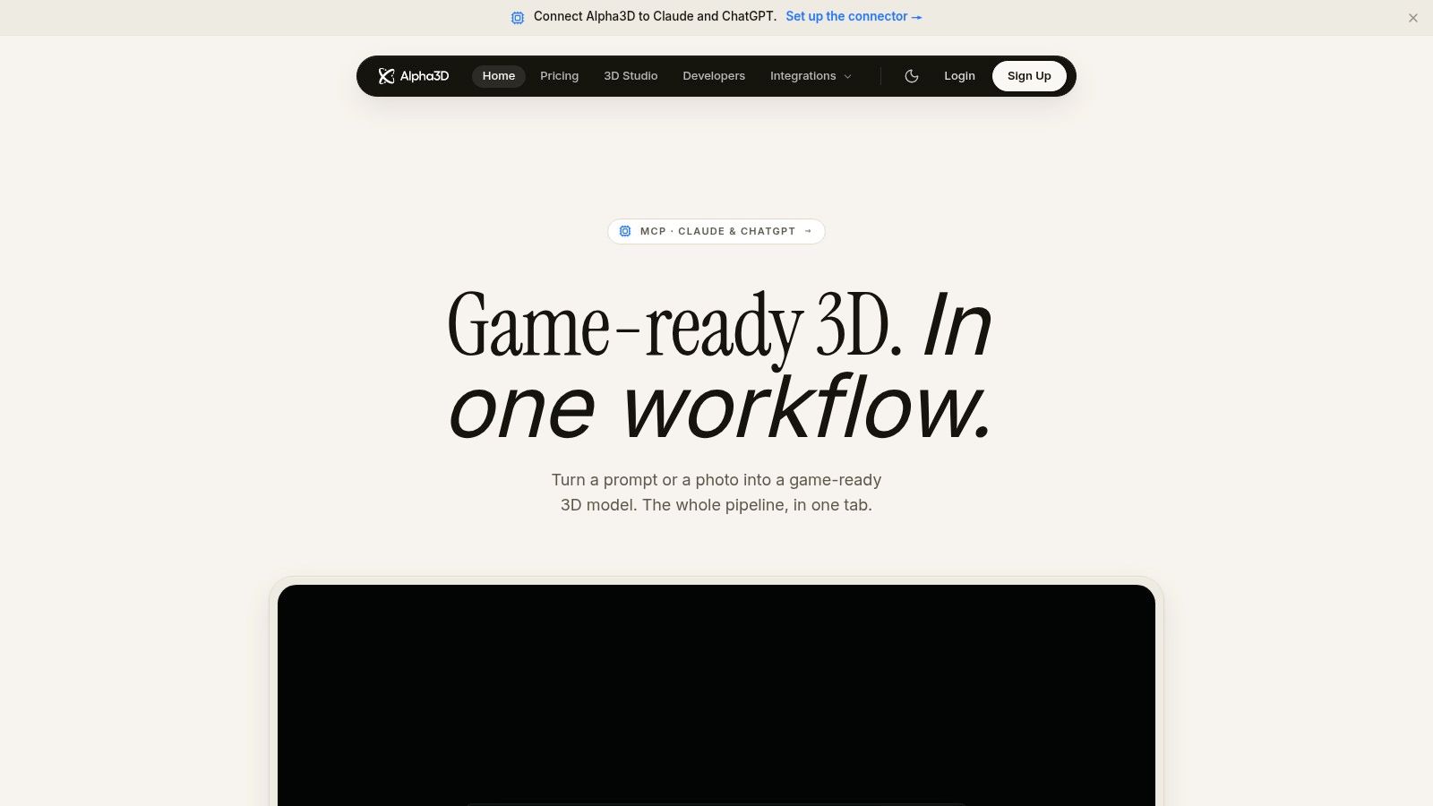 Alpha3D