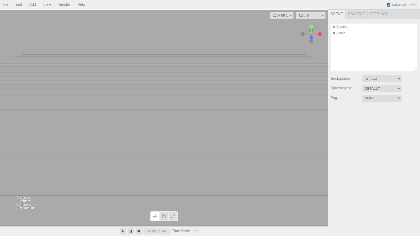 three.js Editor (online)