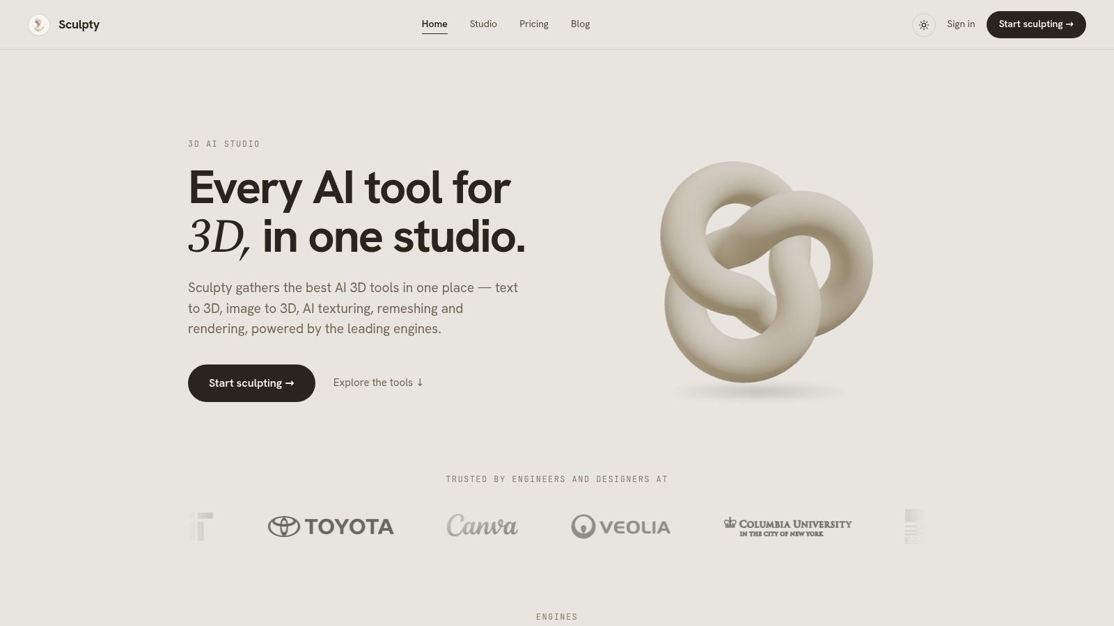 Screenshot from https://sculpty.ai