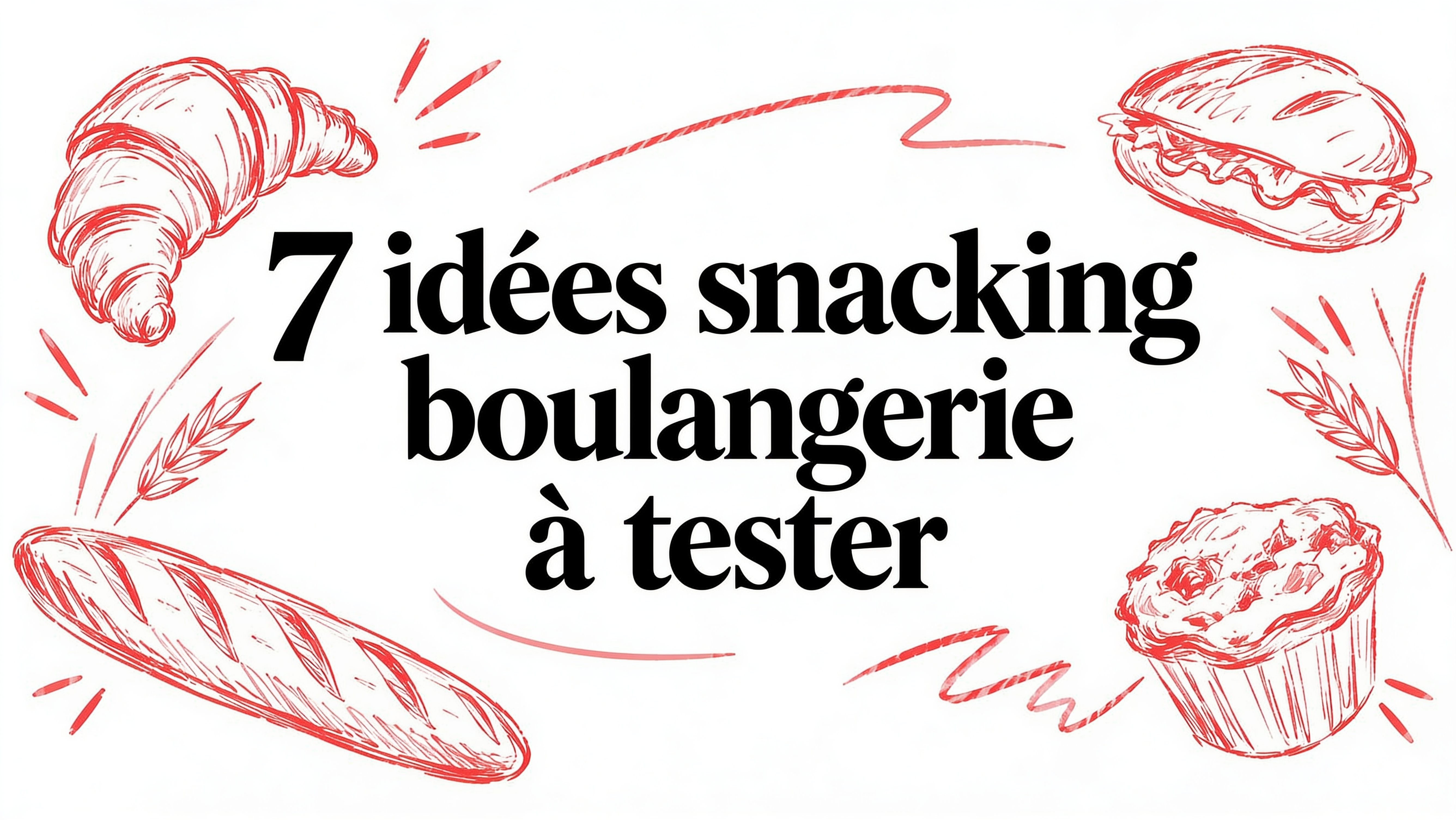 7 idée snacking boulangerie à tester