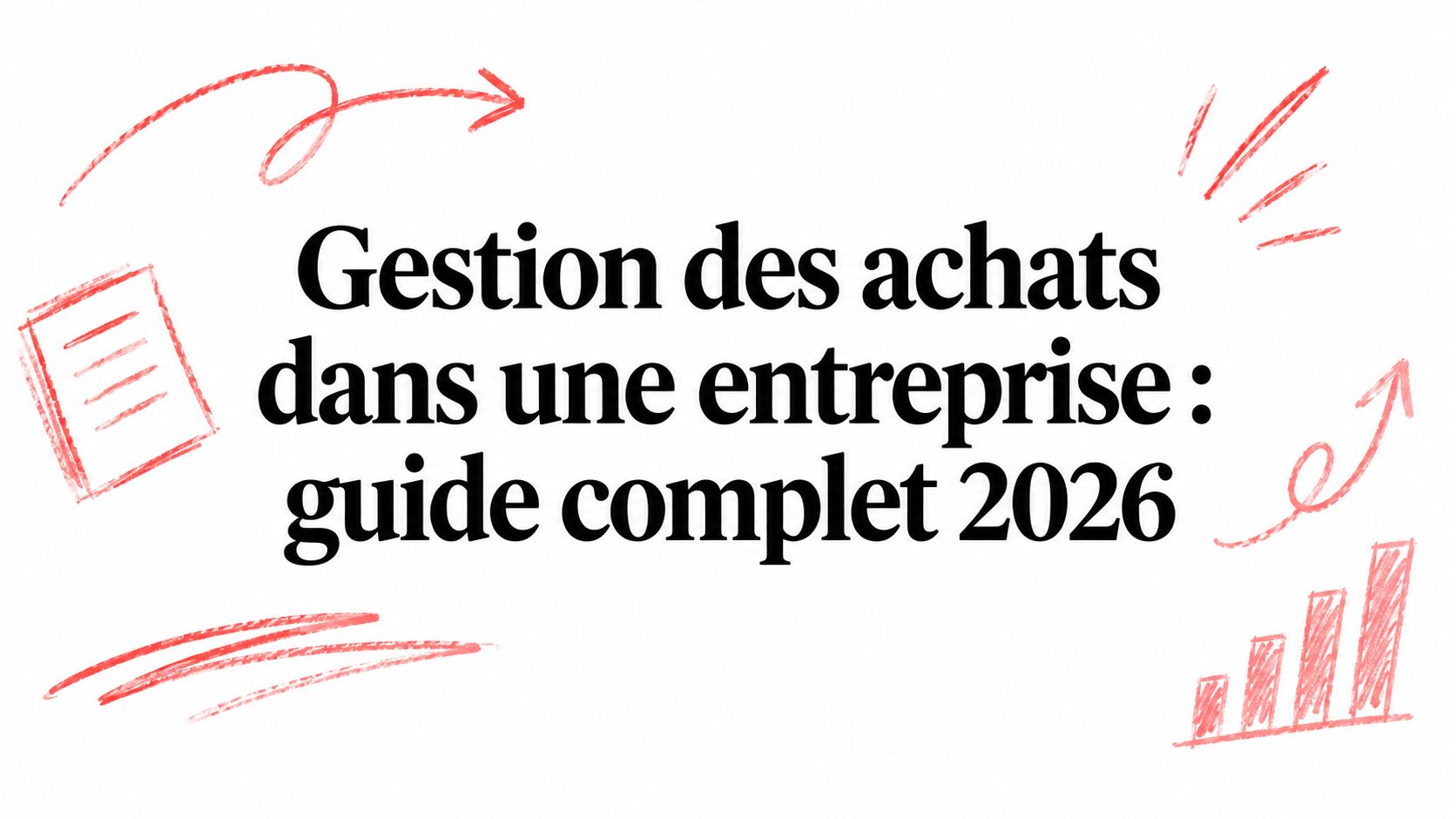 Gestion des achats dans une entreprise : guide complet 2026