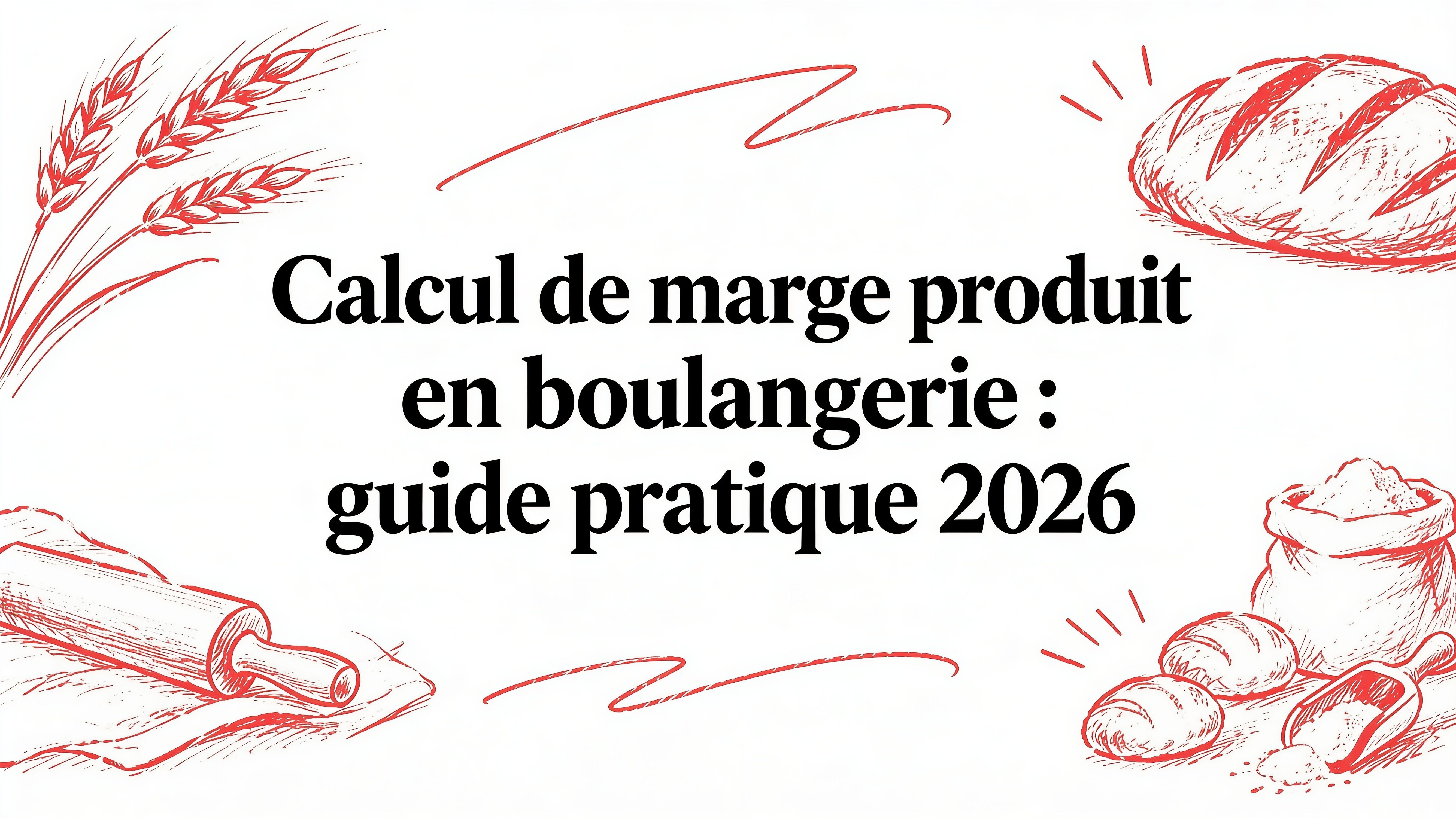Marge produit calcul en boulangerie : guide pratique 2026