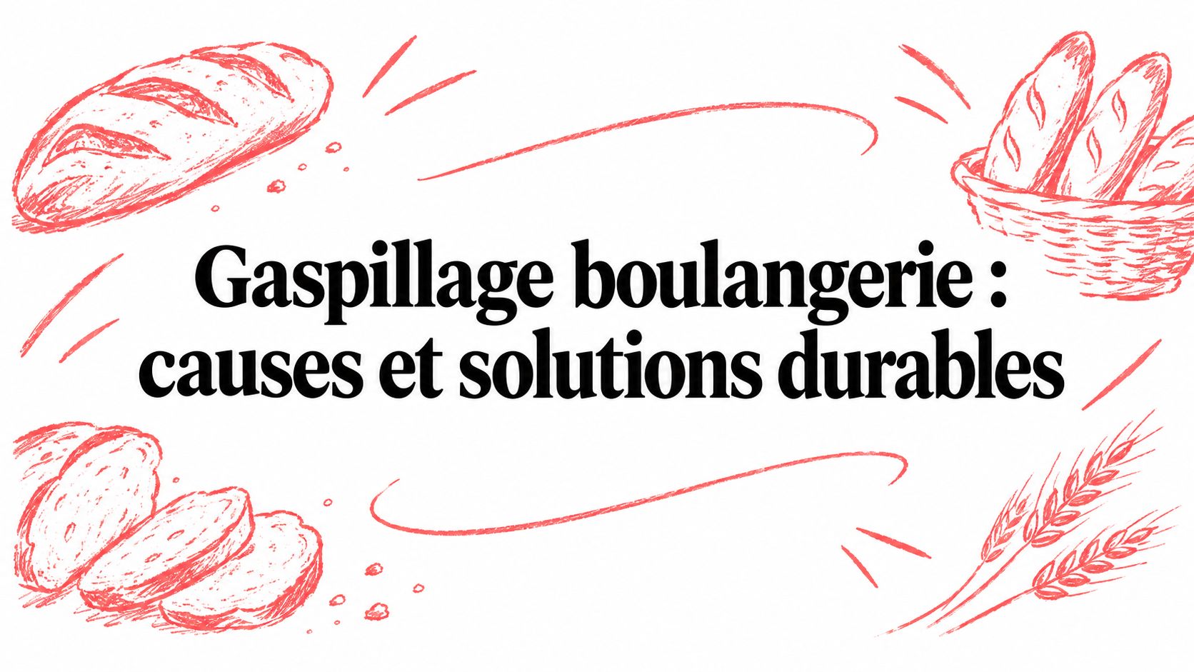 Gaspillage boulangerie : causes et solutions durables