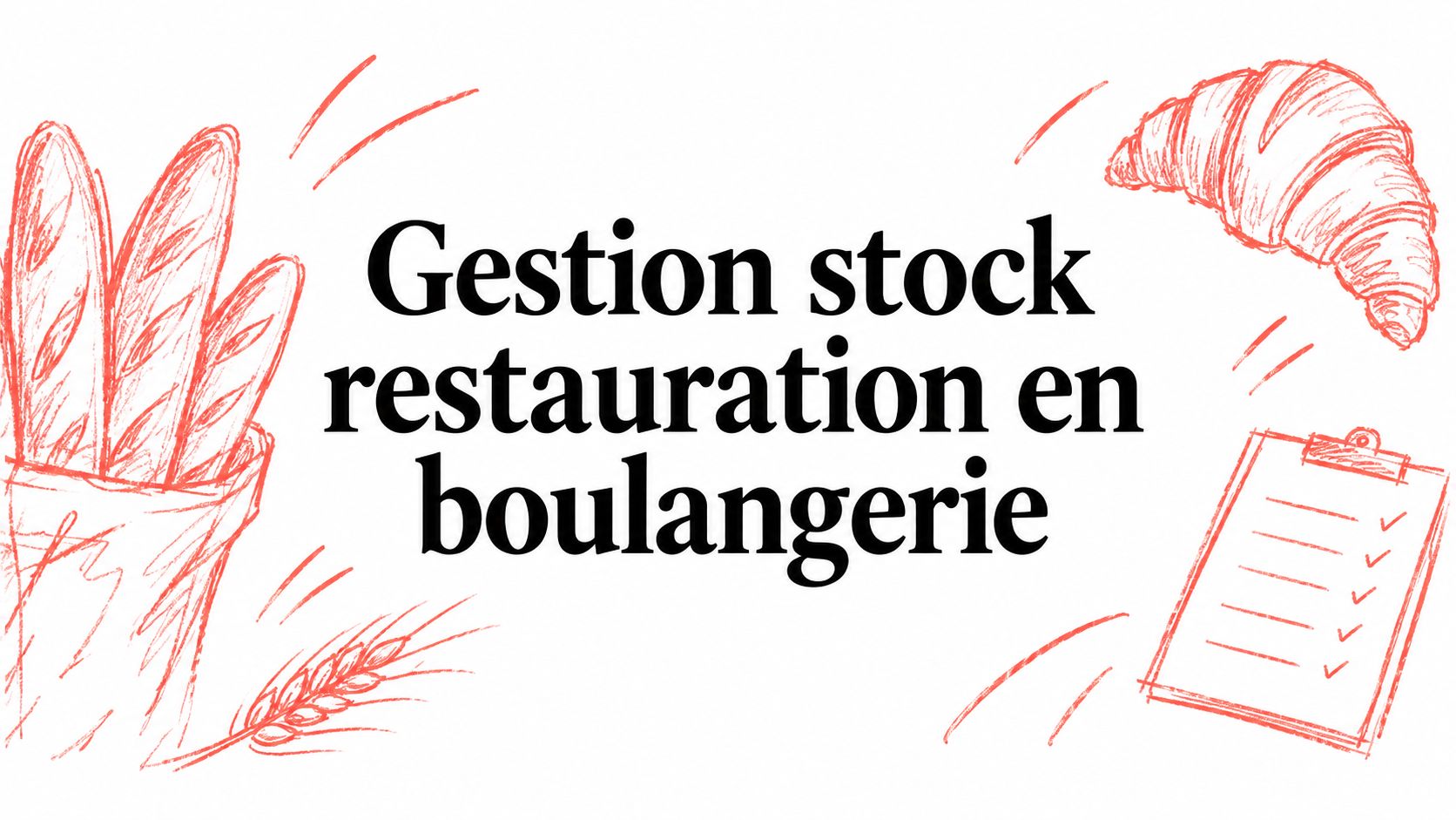 Gestion stock restauration en boulangerie