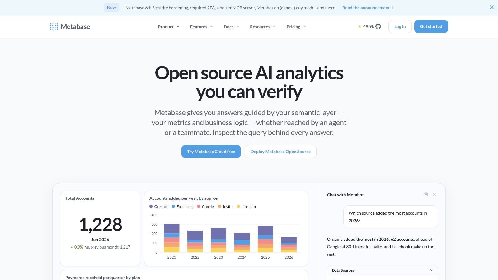 Metabase Open Source