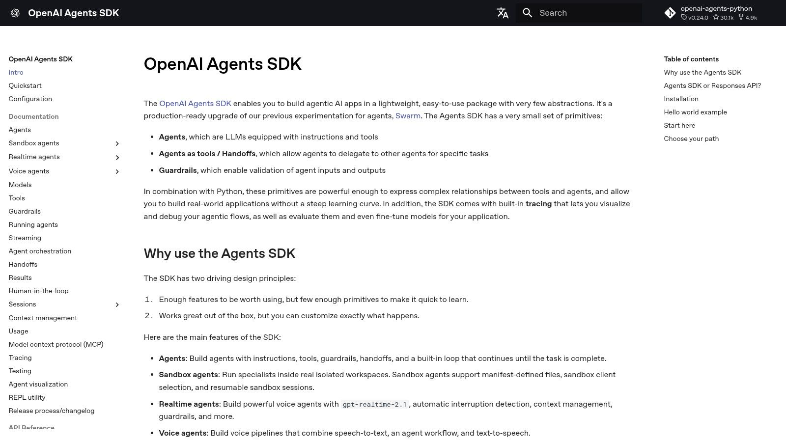 OpenAI Agents SDK