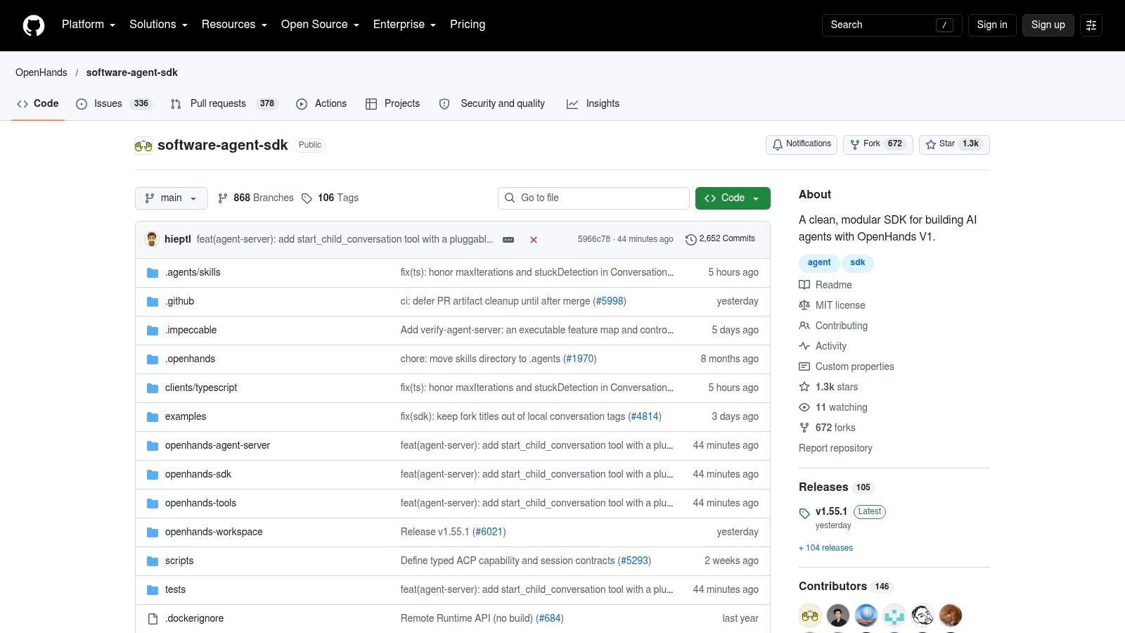 OpenHands Software Agent SDK
