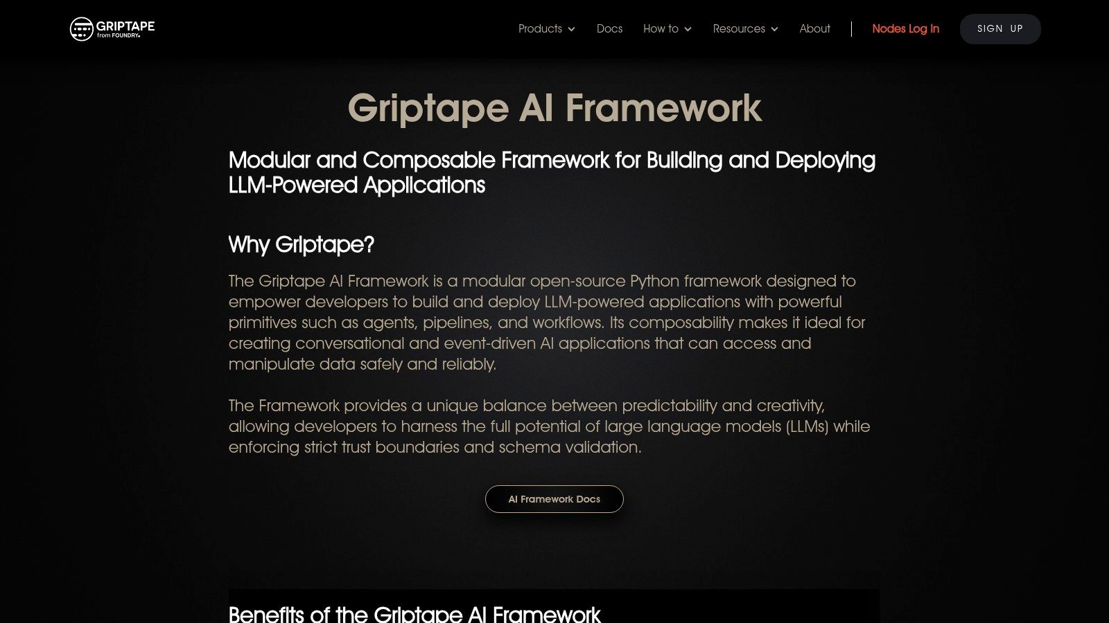 Griptape Framework