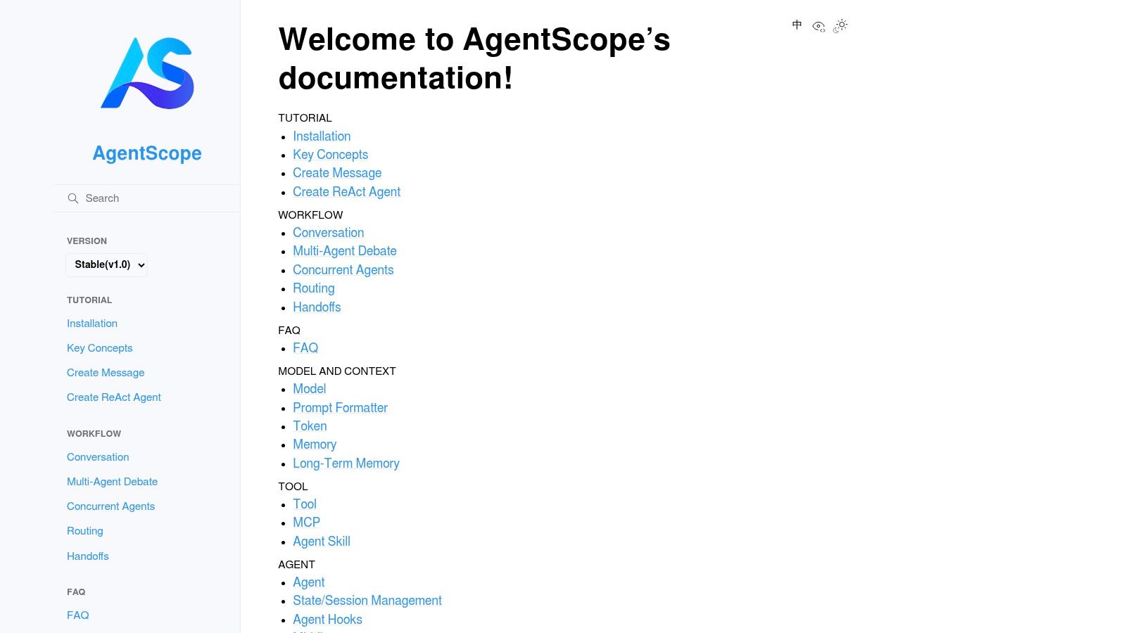 AgentScope