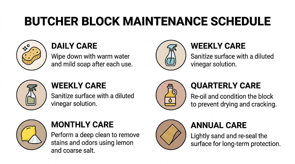 Cleaning a Butcher Block: Expert Tips for 2026