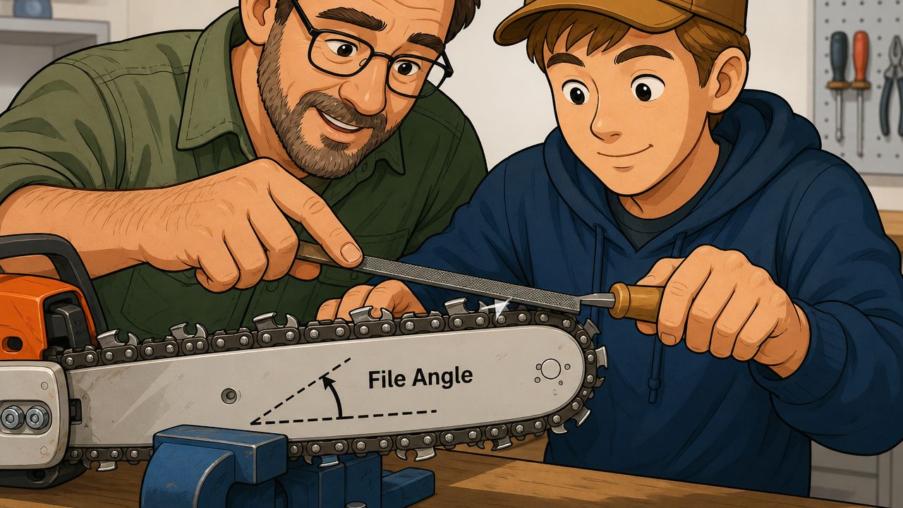 Chainsaw Sharpening Angle: The Ultimate How-To Guide