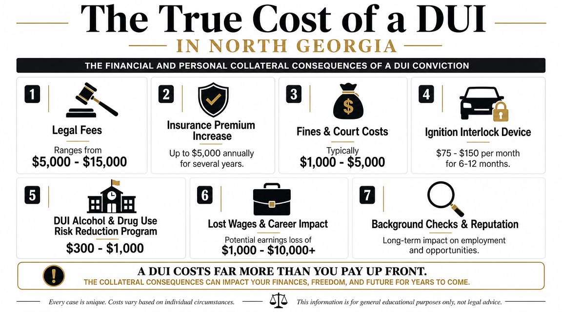 What Happens If You Get a DUI in Cumming, GA?