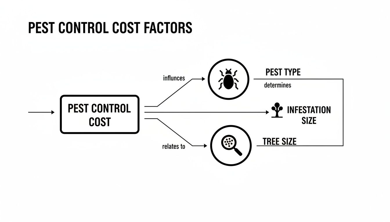 Pest Control Flow Chart Example The Real Cost of Tree Removal in Marietta, GA for Pest-Damaged Trees