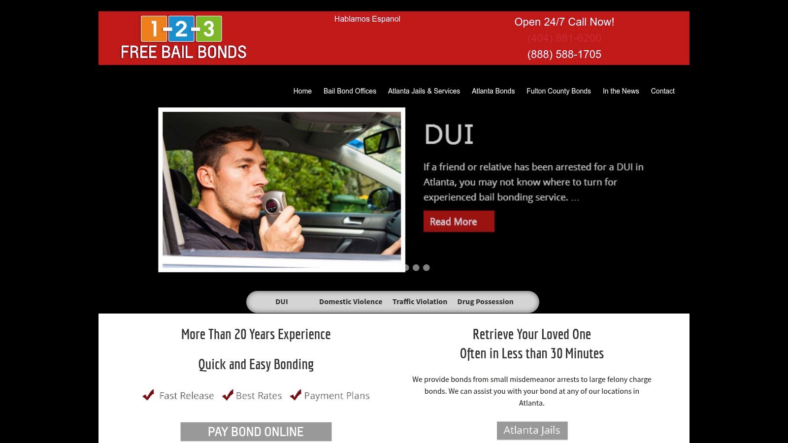 1-2-3 Free Bail Bonds