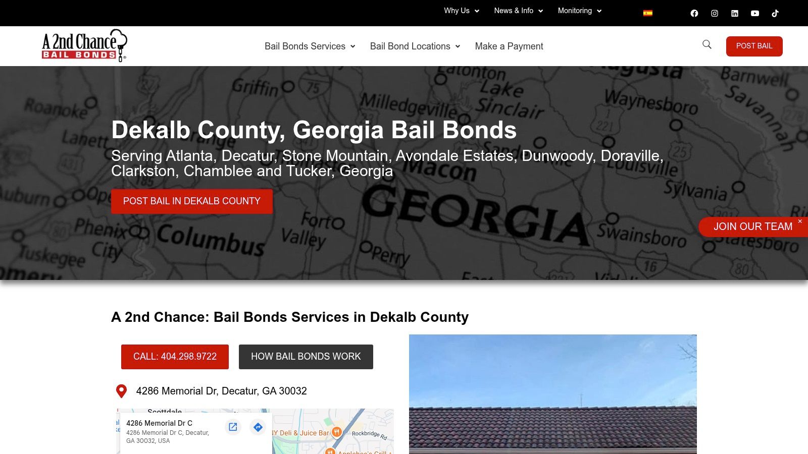 A 2nd Chance Bail Bonds (DeKalb location)
