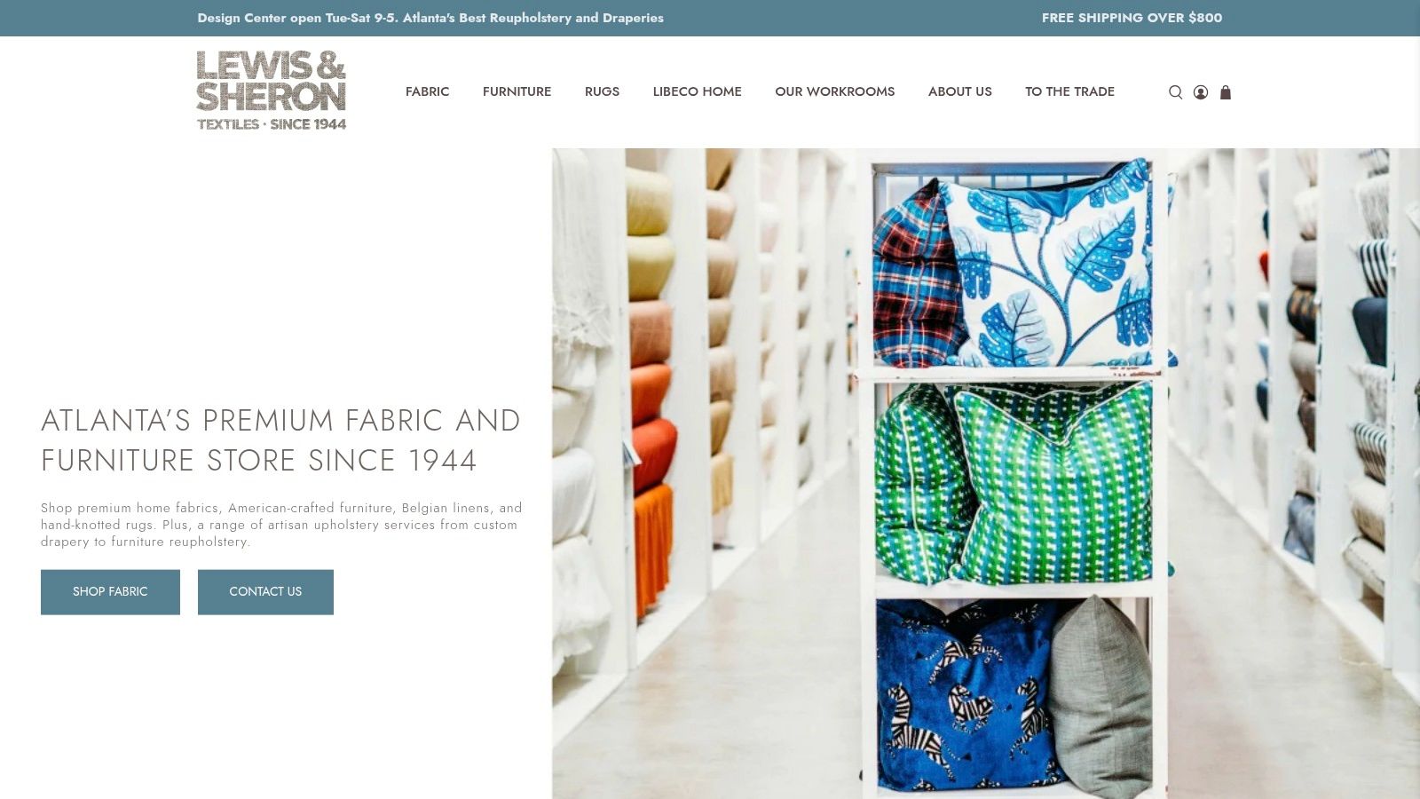 Screenshot from https://lsfabrics.com