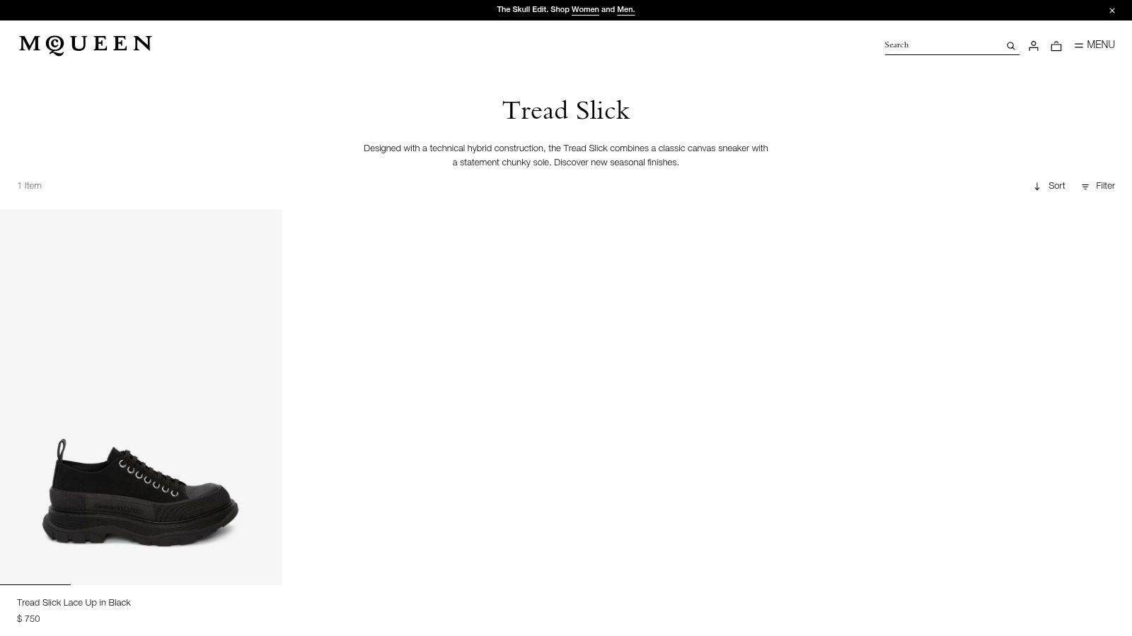 Alexander McQueen Tread Slick High‑Top