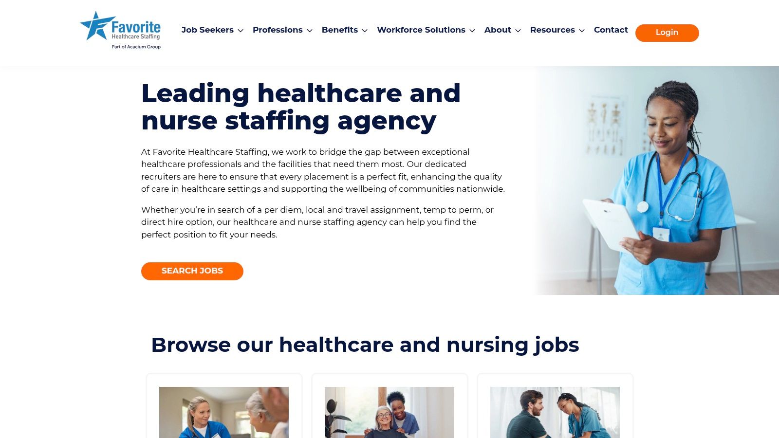 Favorite Healthcare Staffing