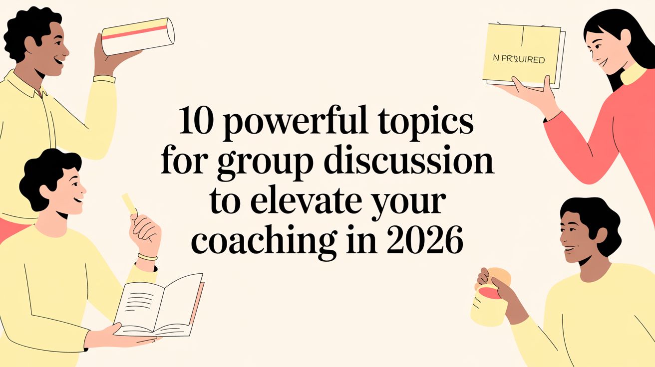 10 Powerful Topics for Group Discussion to Elevate Your Coaching in ...