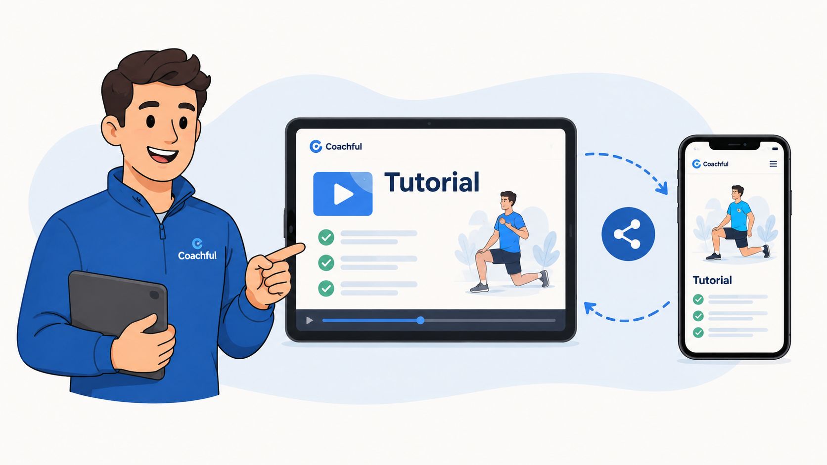 Sharing Your Tutorial and Embedding It in Coachful