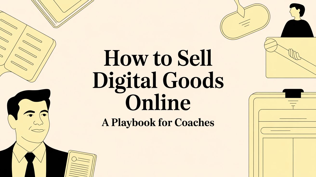 How to Sell Digital Goods Online A Playbook for Coaches | Coachful