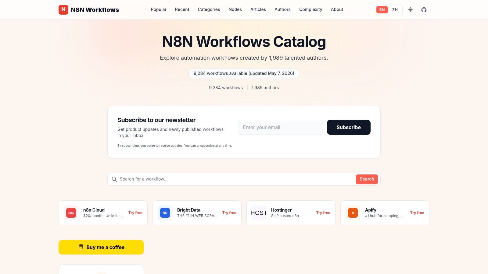 N8N Workflows (Community Hub)